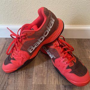 Babolat Men’s Jet Mach II All Court Tennis Shoes (Orange/Black)